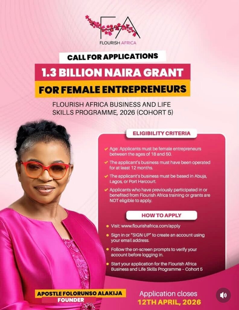 Empowering Women Entrepreneurs: Flourish Africa Business Program 2026 Grants