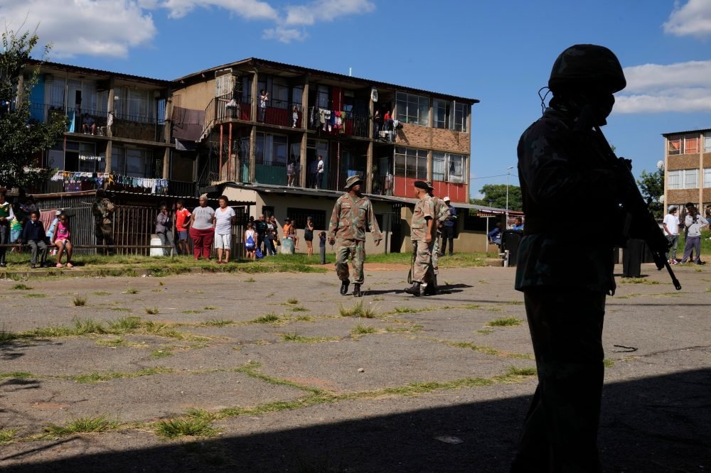 South Africa Deploys 2,200 Troops for Year-Long Crime Battle