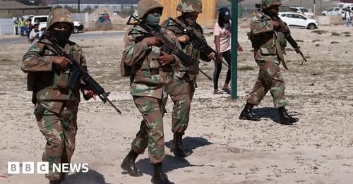 South African Army Mobilizes Against Gang Violence in High-Crime Areas